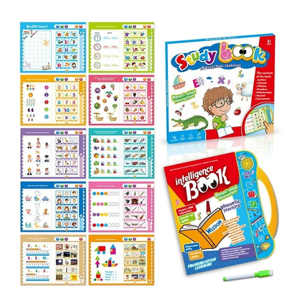 Smart Learning Book – Learn, Play & Grow 🧠🎮